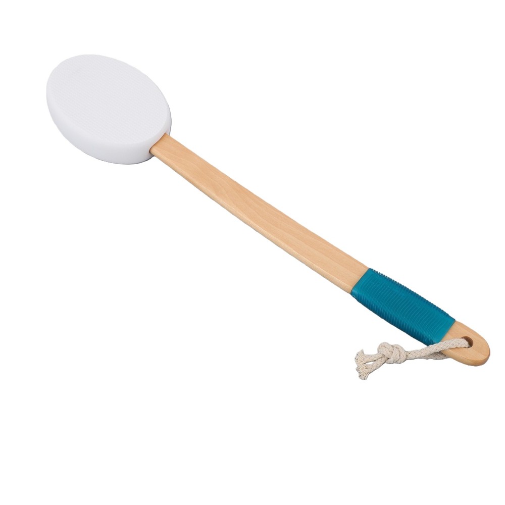 Wooden Handle Lotion Applicator For Smooth Body Coverage