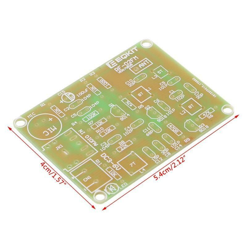 88-108MHz FM Radio Transmitter Frequency Modulation Wireless Microphone DIY