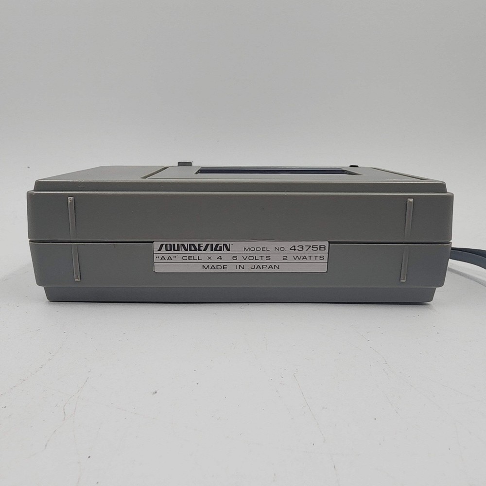 Broken Sound Design 43775B Cassette Recorder