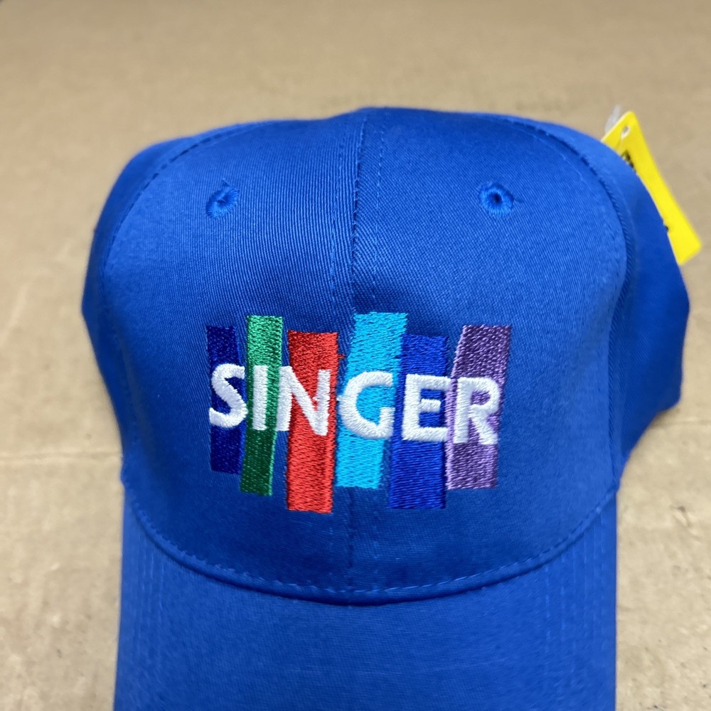 Vintage Singer Sewing Machine Hat AMC NWT