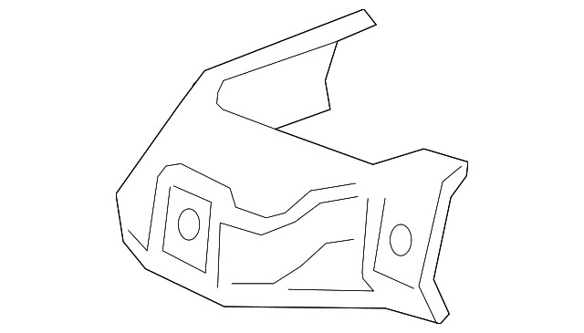 Genuine GM Driver Side Headlamp Bracket 84401291