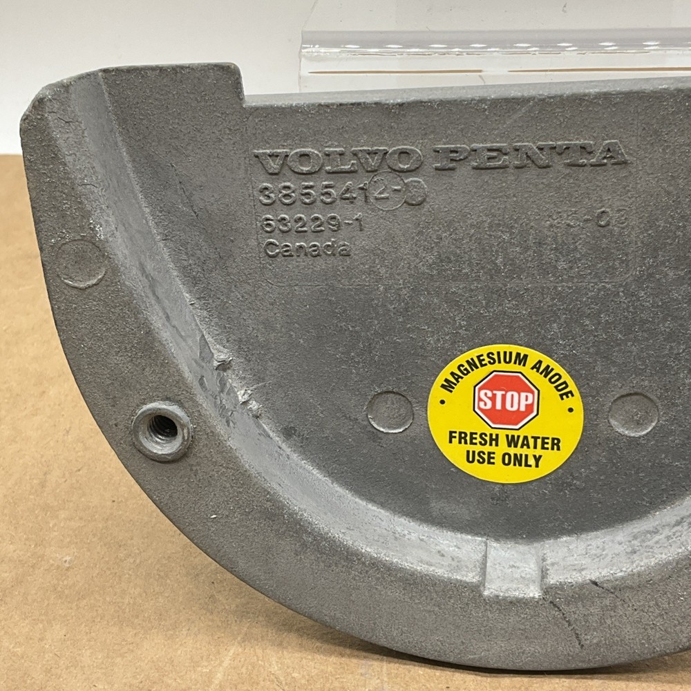 Volvo Penta OEM Magnesium Anode, 3855412