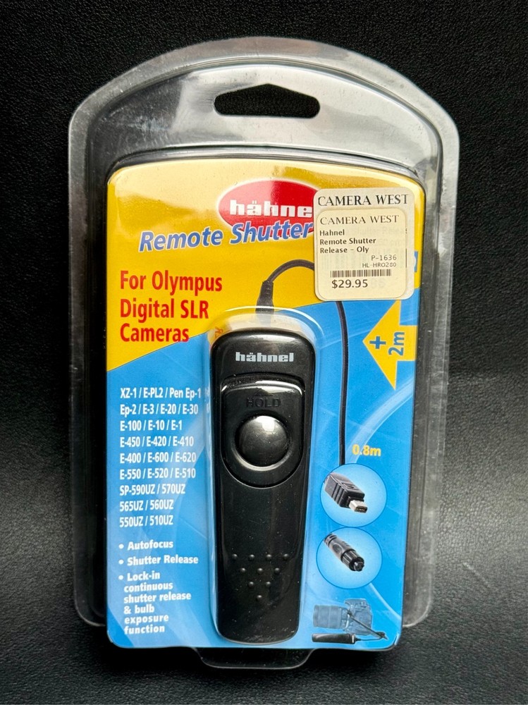 Hahnel 280 Remote Shutter Cable Release for Olympus and Panasonic Camera