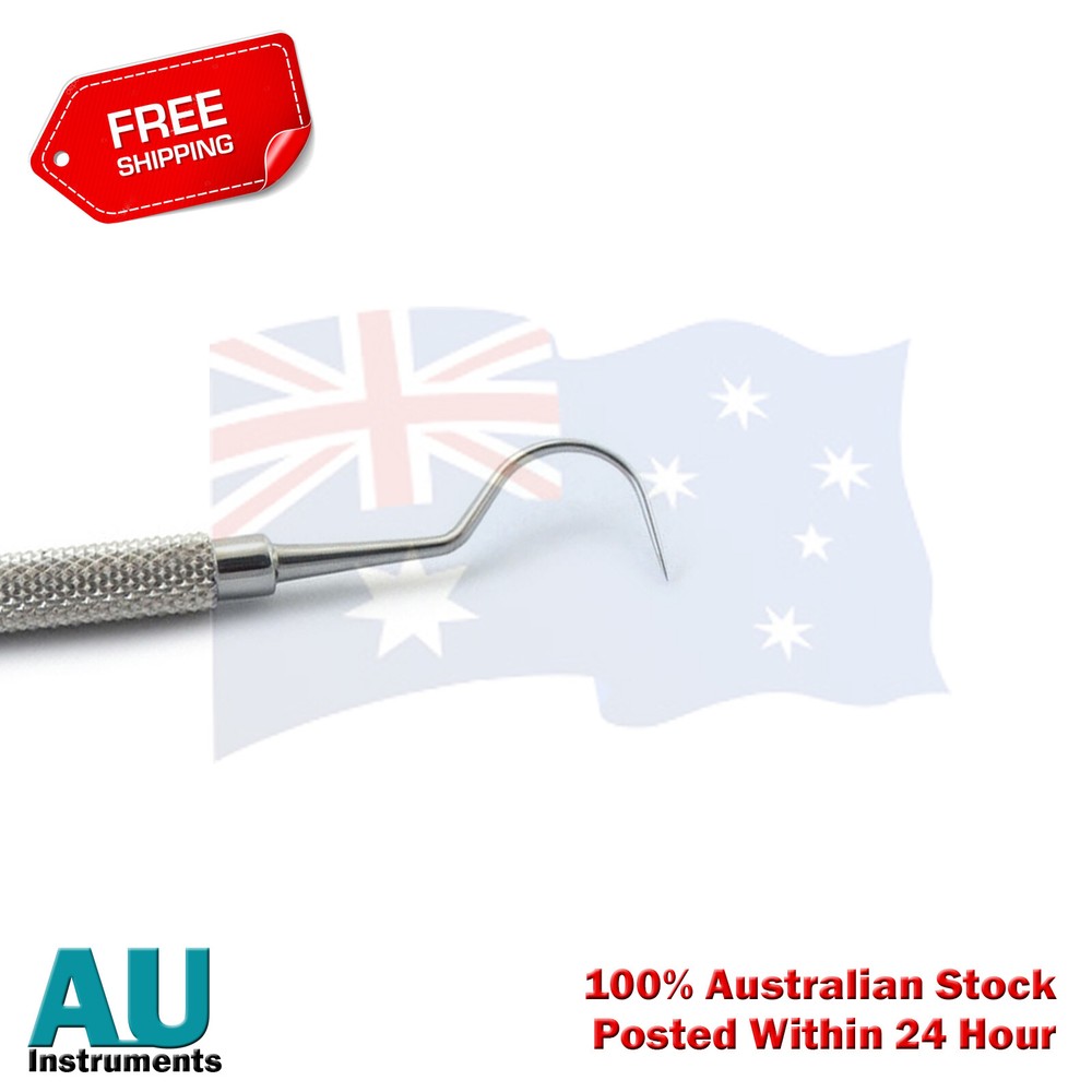 Explorer Probe 23 Hook Shape Endodontic Plaque Tarter Remover Pick Probe Lab