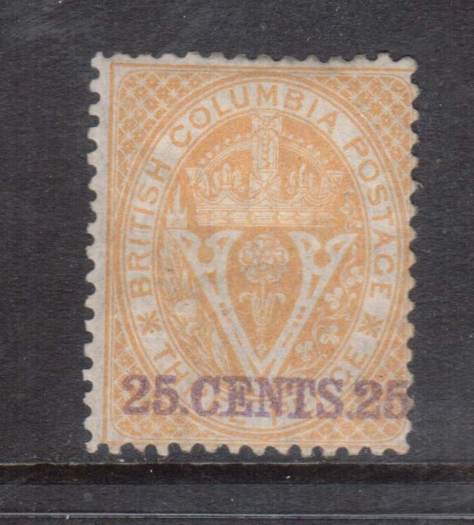 British Columbia #11 Mint **With Certificate**