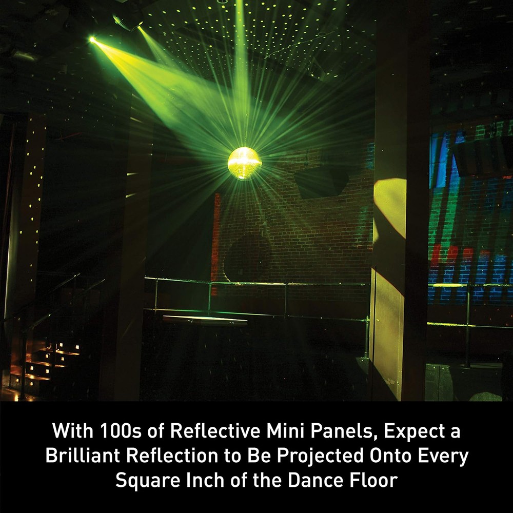 Eliminator Lighting Mirror Ball (12")