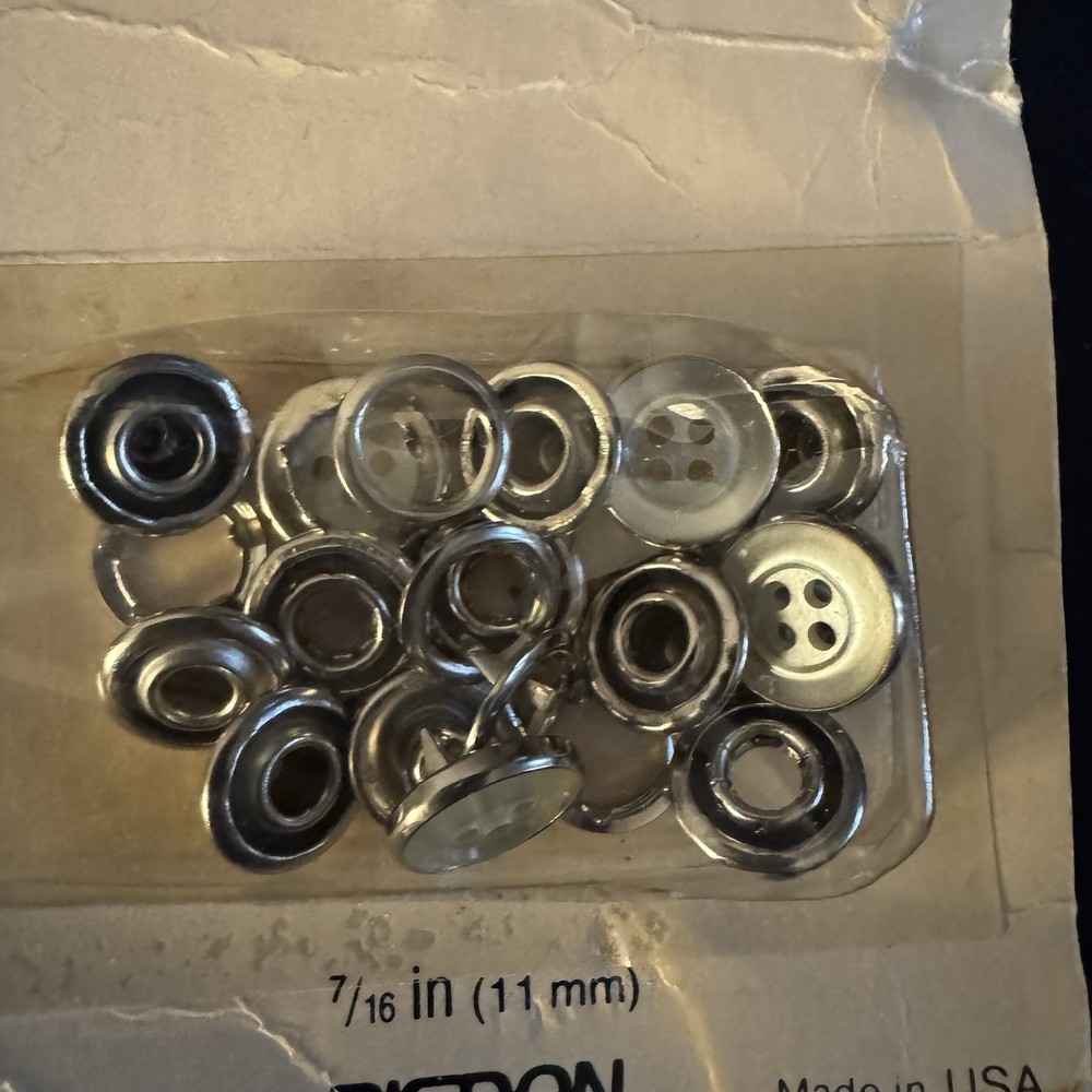 Dritz Sewing Notion Ginger Snap Fastener No See