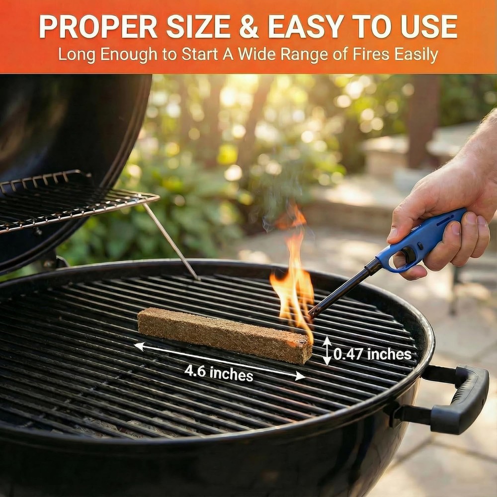 Natural Fire Starter Sticks: Quick Start Fire Starters for Grills Campfires Indo