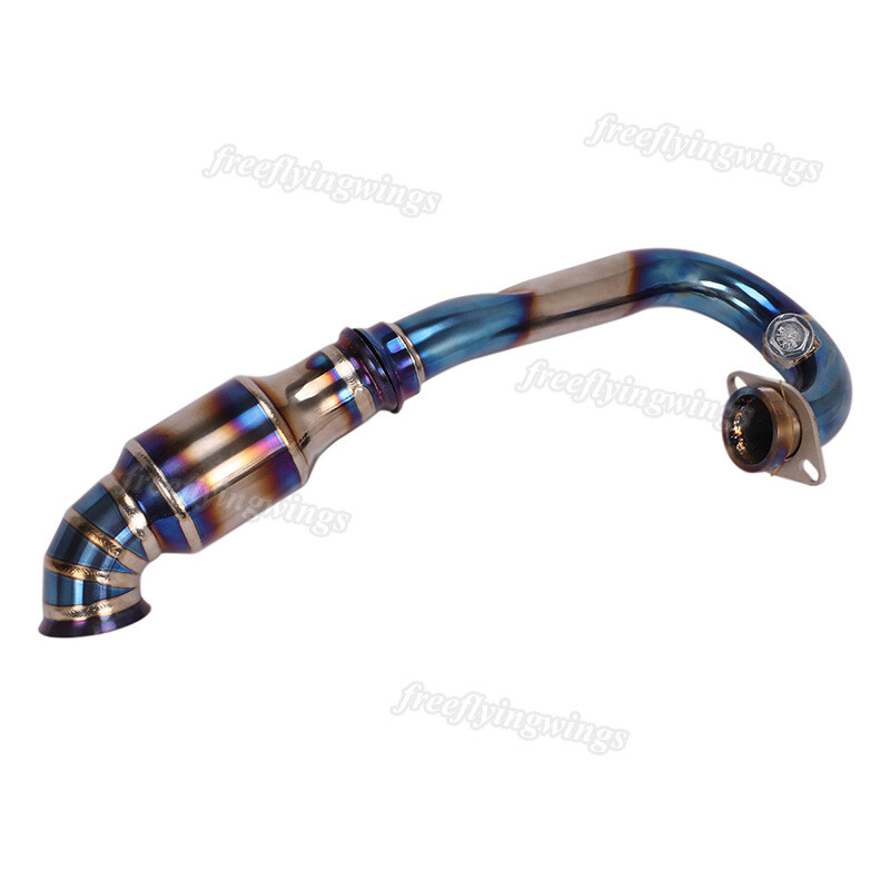 Titanium Header System Exhaust Link Pipe Modified For Duke 250 390 RC390 2017-20