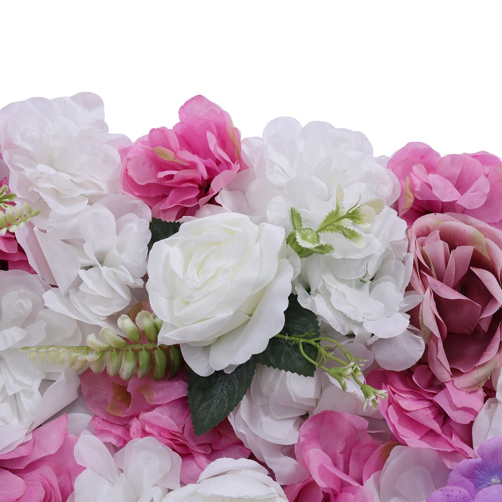 6 Pcs Artificial Hydrangea Flower Wall Panel For Wedding Party Backdrop 60X40CM