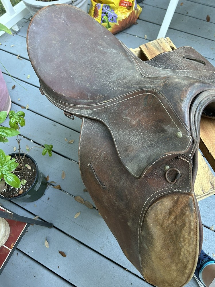 Vintage English Leather Saddles