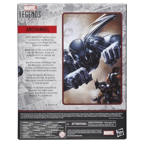 Marvel Legends Series Comic Inspired Archangel Figure 15 cm, Multicoloured