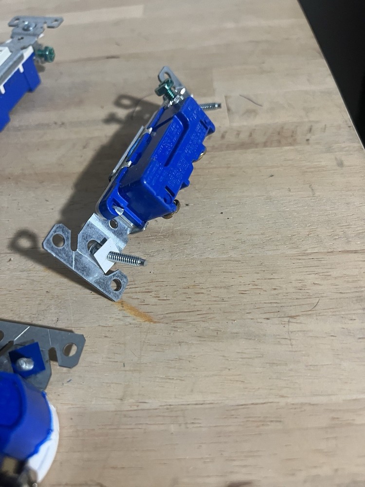 Electronic Outlets And Single Switch (7) each.