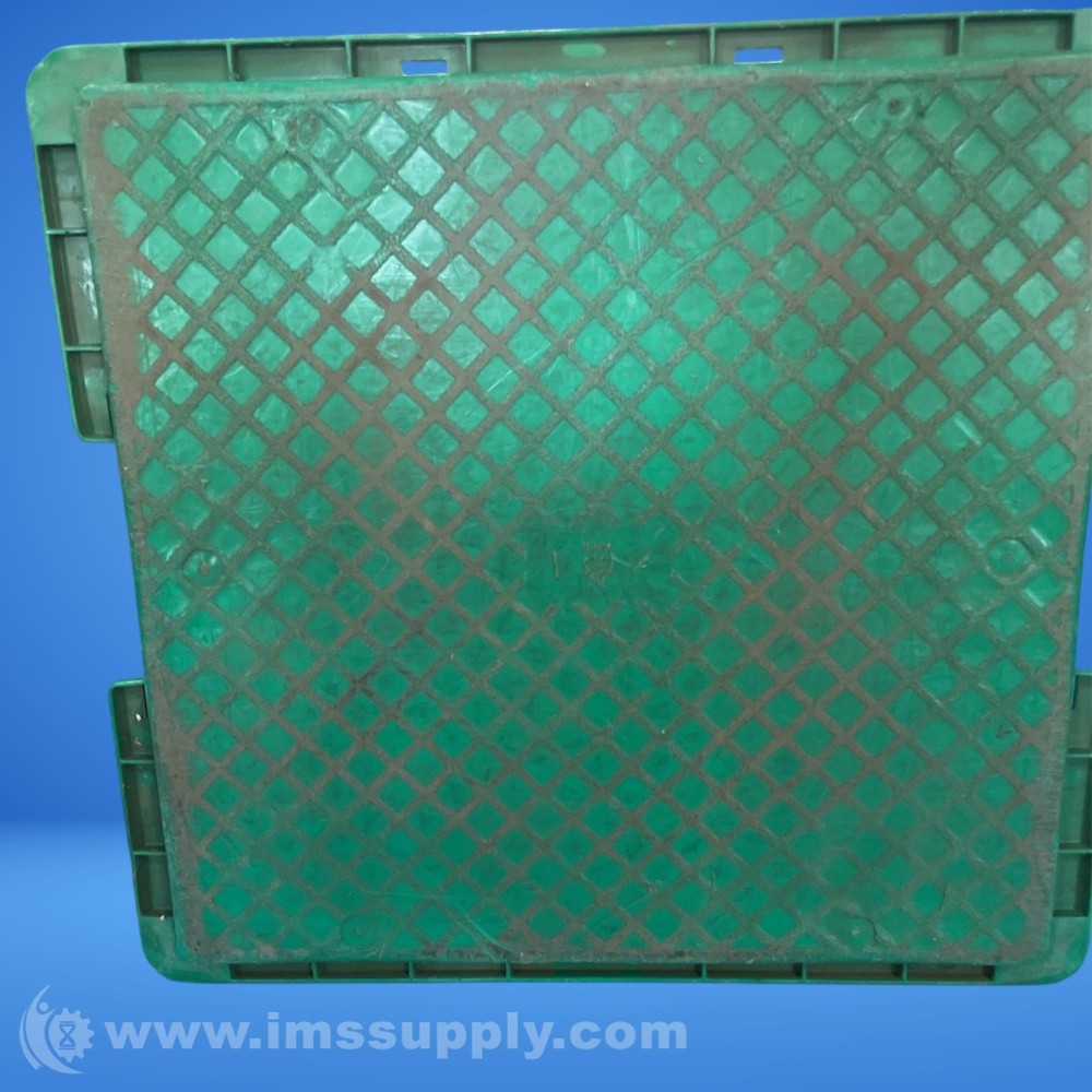 Straight-wall Plastic Container Color Green USIP