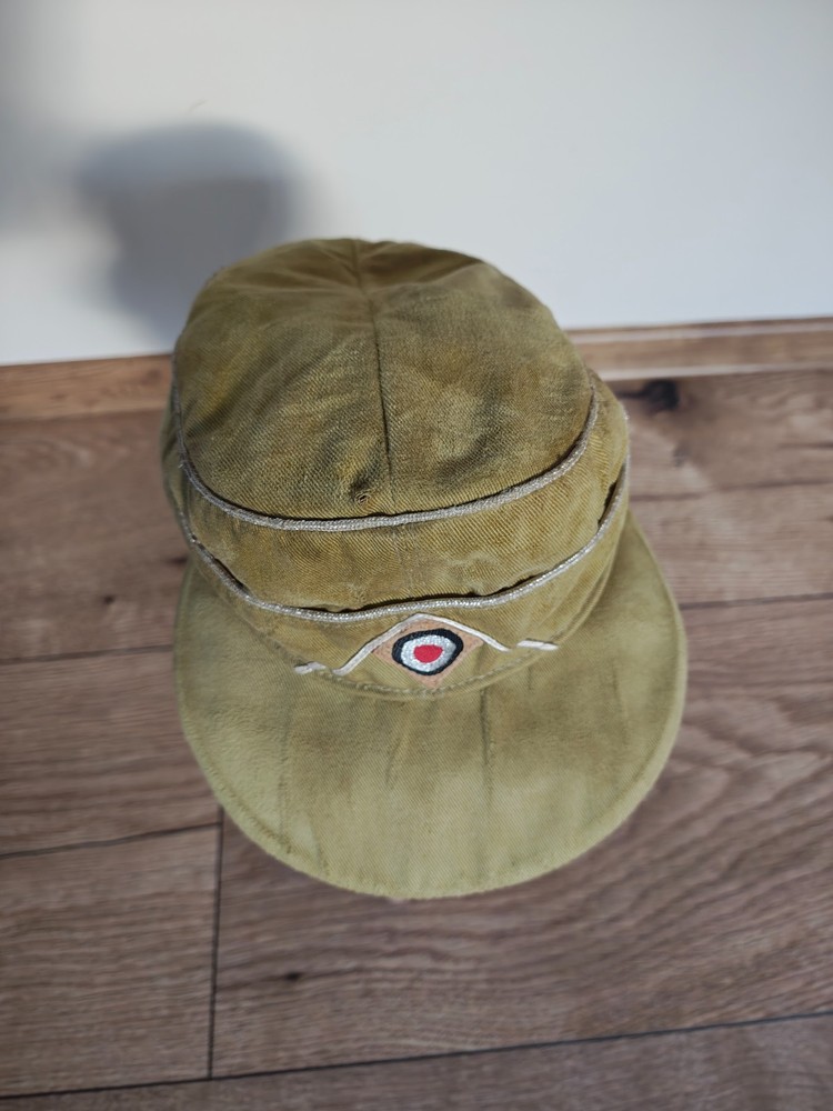 WW2 GERMAN WH OFICER AFRIKACORP HAT