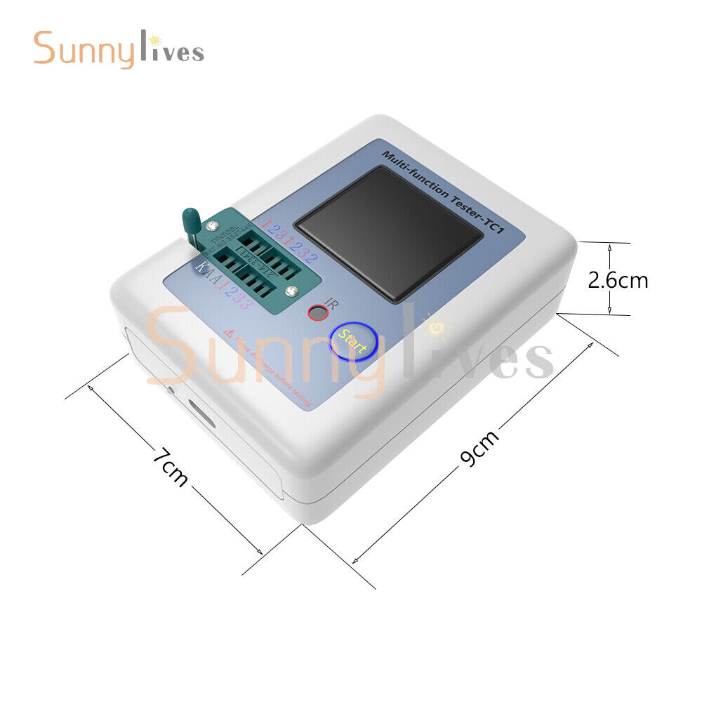 LCR-TC1 Transistor Tester TFT Diode Triode Capacitance Meter Capacitor Tester
