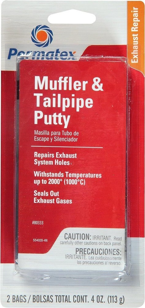 Permatex 80333 Muffler & Tailpipe Putty 4oz