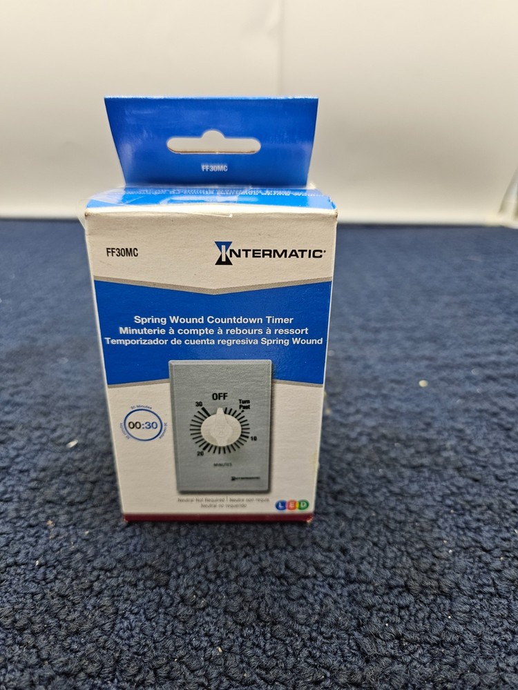 Intermatic FF30MC Auto Shut-Off Timer Commercial 30 Minutes Single Pole