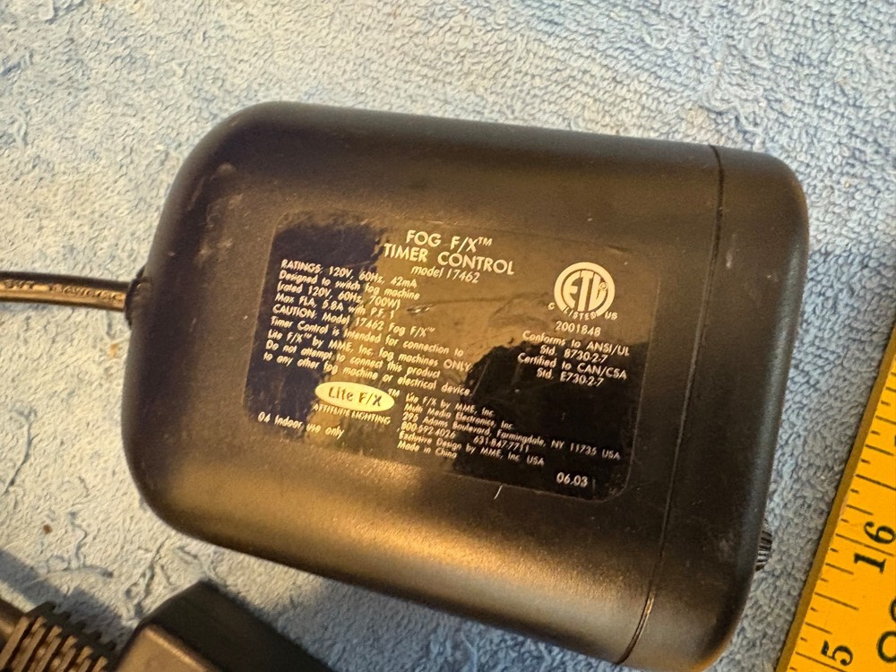 Fog FX Timer Control Lite