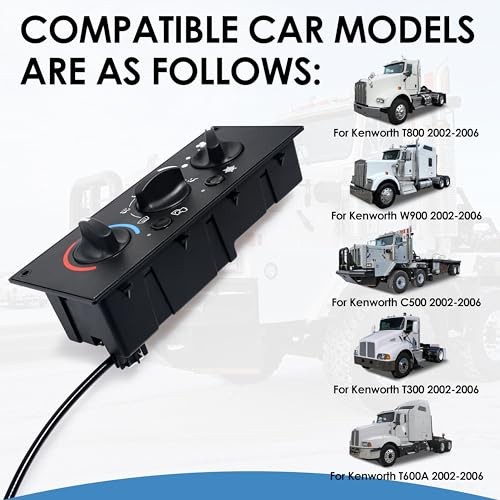 Kenworth Climate Control Module - 599-5511 Heavy Duty AC Control Panel