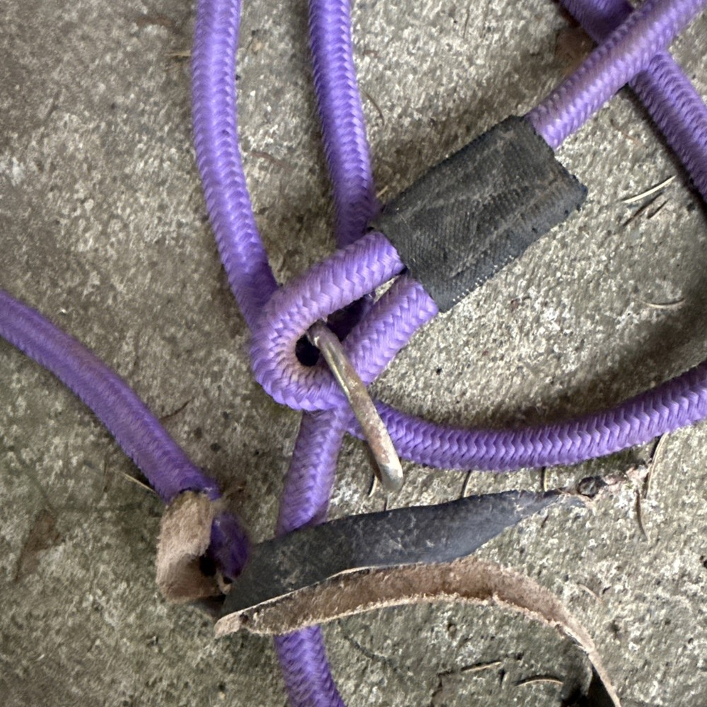 Purple Pocket Halter / Emergency Halter