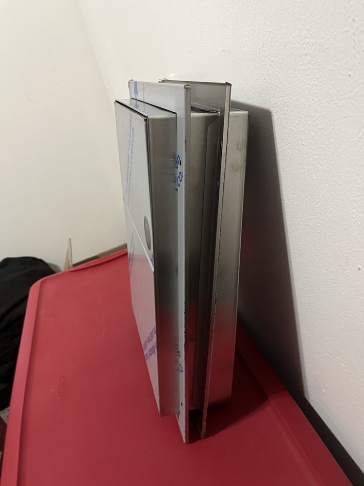 Dual access sanitary napkin disposal