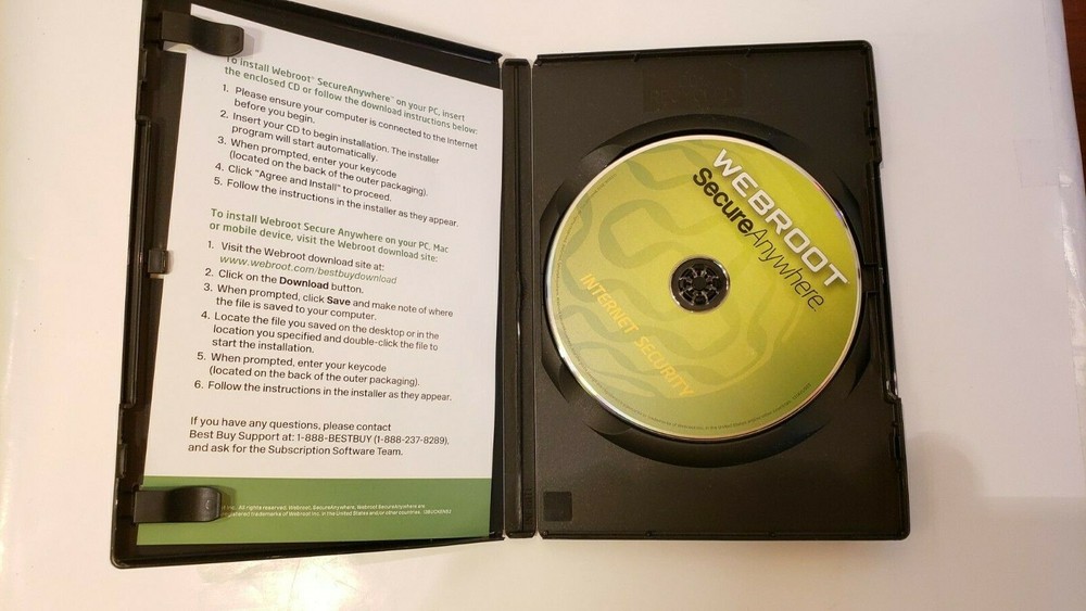 Webroot for PC, Mac or Mobile Device -Secure Anywhere Internet Security Software