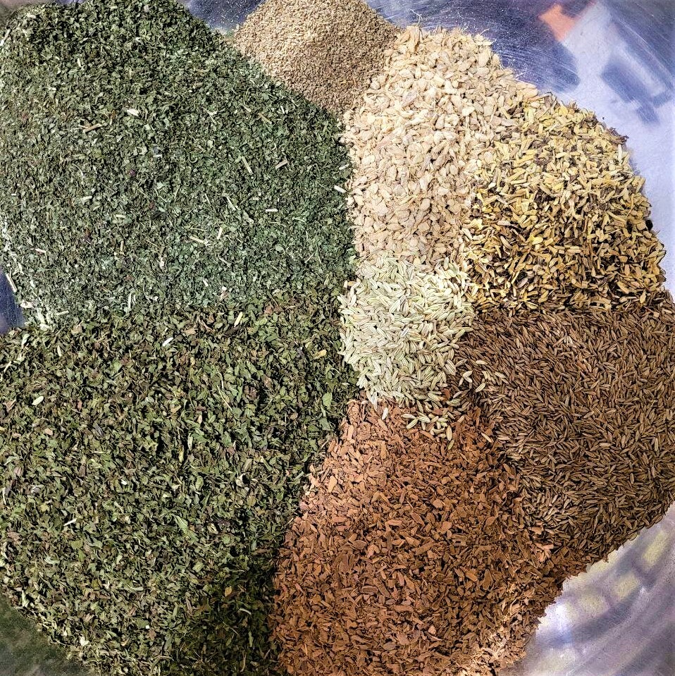 BELLY EASE- Digestive Tea for gas, bloating, weak digestion by Master Herbalist