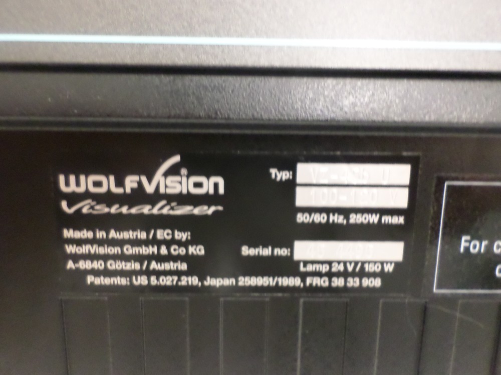 Wolfvision VZ-45b Visualizer