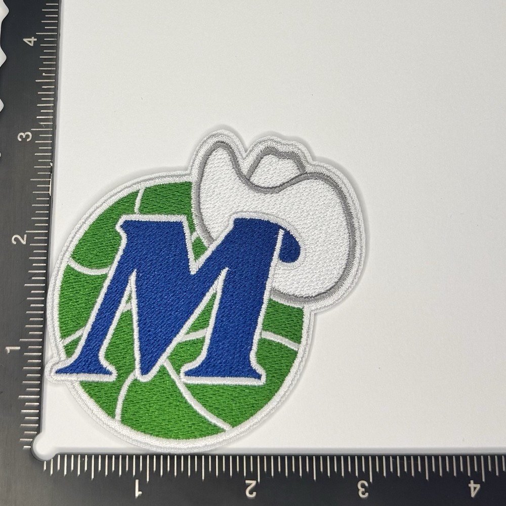 Dallas Mavericks Iron On Patch Vintage Throwback