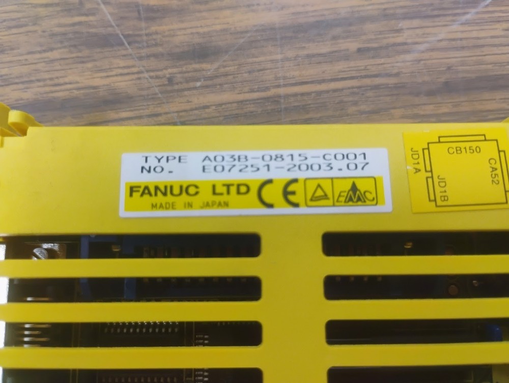 Fanuc A03B-0815-C001 I/O MODULE