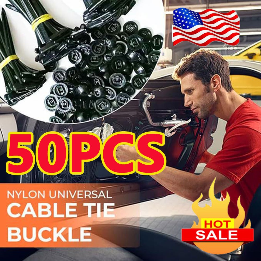 Nylon Universal Cable Tie Buckle 50PTL