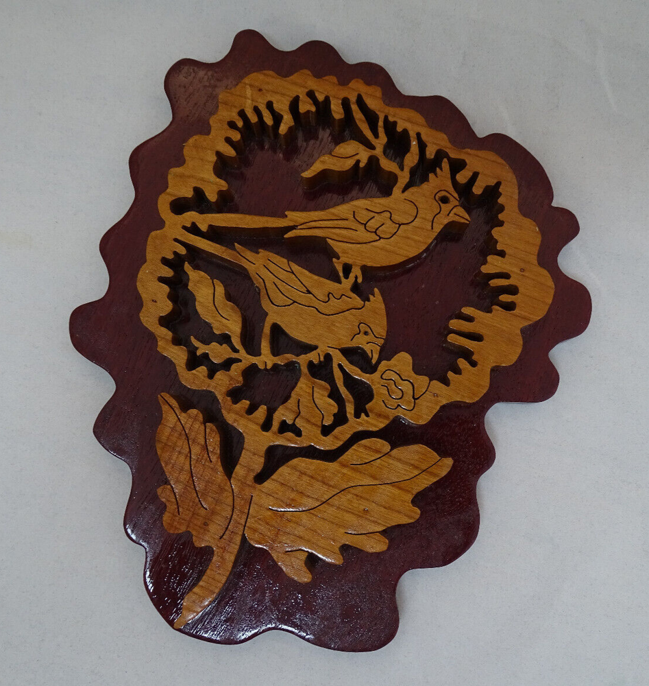 Rare Wooden Bird Decor