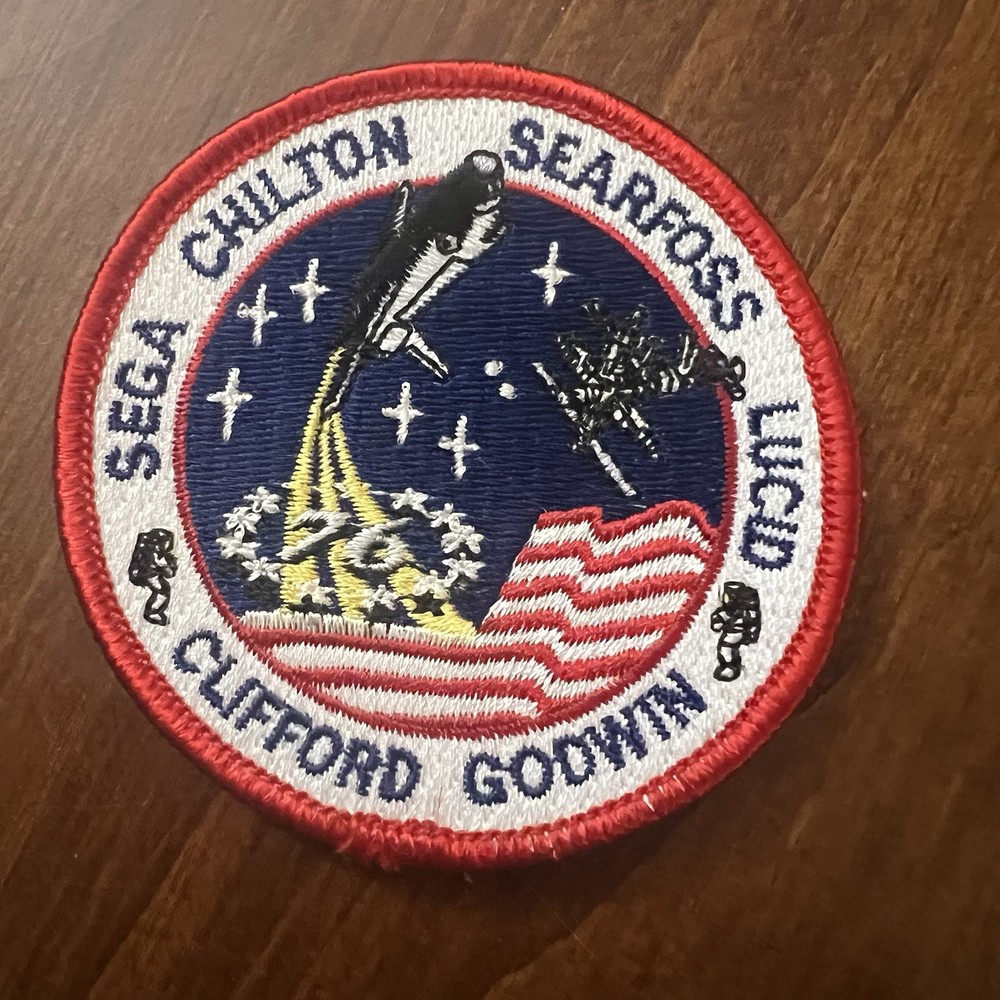 STS-76 Space Shuttle Atlantis Patch - 1996 - SPACEHAB