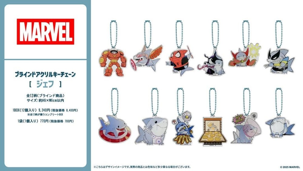 MARVEL Rivals Acrylic Keyholder Jeff