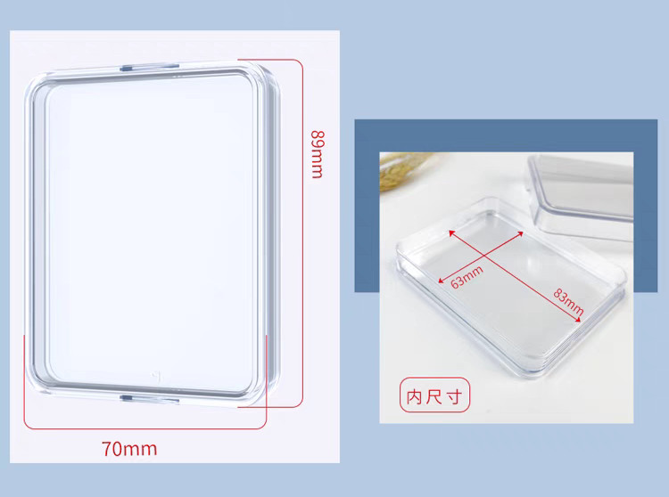 10 Pcs PCGS Holder Slab Protector Storage Case Anti Tarnish Protection