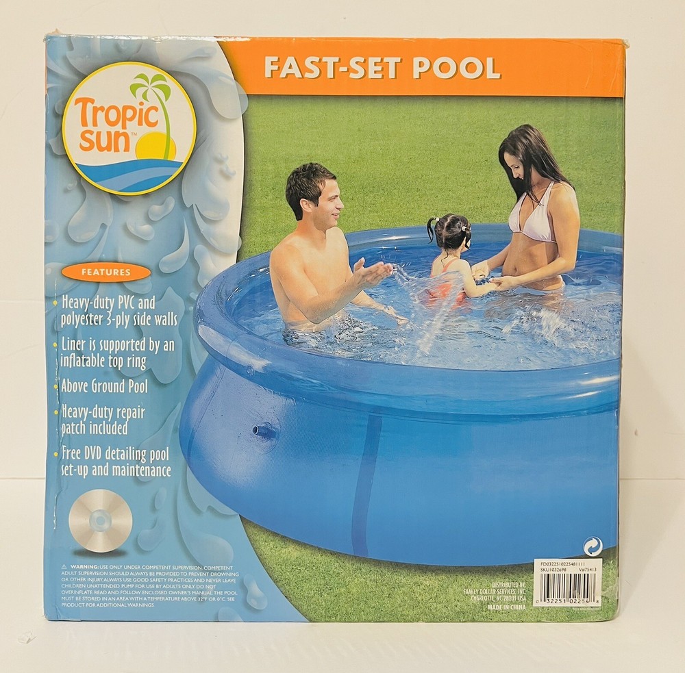 Tropic Sun Fast-Set Pool