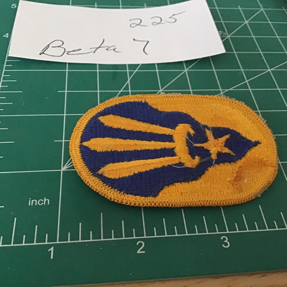 Vintage US Army 123rd Regional Readiness Command Patch