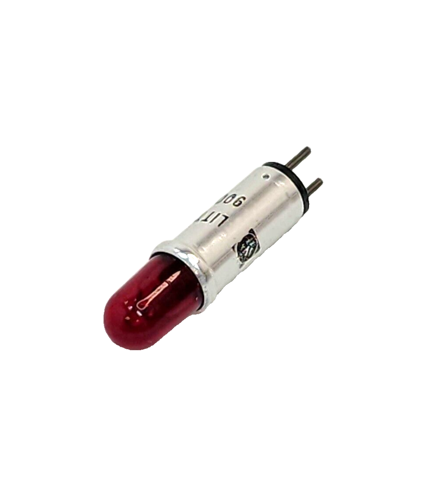 (1x) 105-125AC/DC - Clear Neon Panel Mount Indicator - FREE SHIPPING