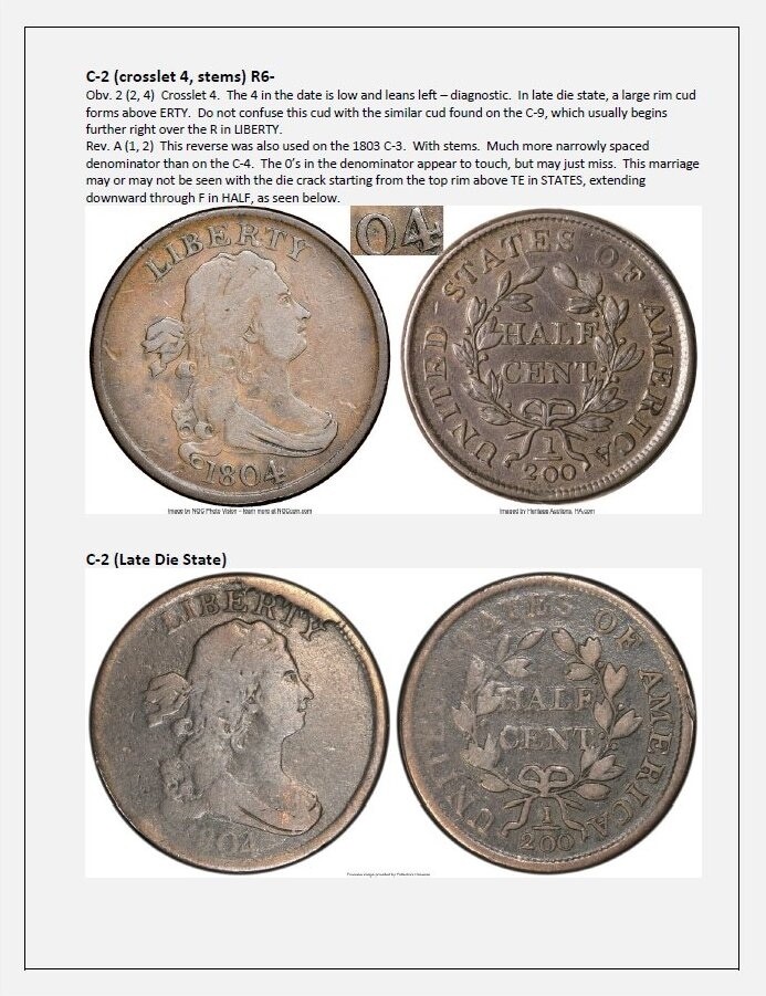 U.S. Half Cents 1793-1857 Variety Identification Guide, by Robert Powers