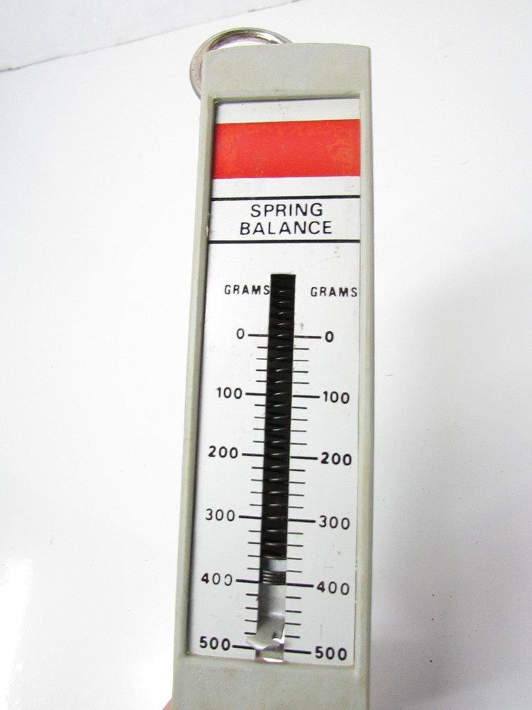 Preowned Spring Balance SCALE 500 grams Grey Scale Force Meter