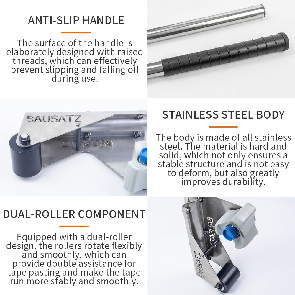 Floor Tape Marking Machine Manual Lane Marking Applicator with Rubber Roller ...