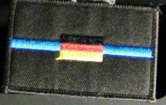 Company Closed, Patch Retired: Thin Blue Line, Germany Police Patch