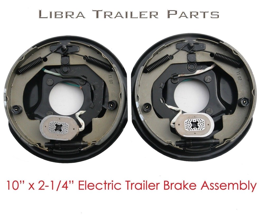 Electric Trailer Brake 10" x 2-1/4" assembly pair for 3,500 lbs axle 21003 - New