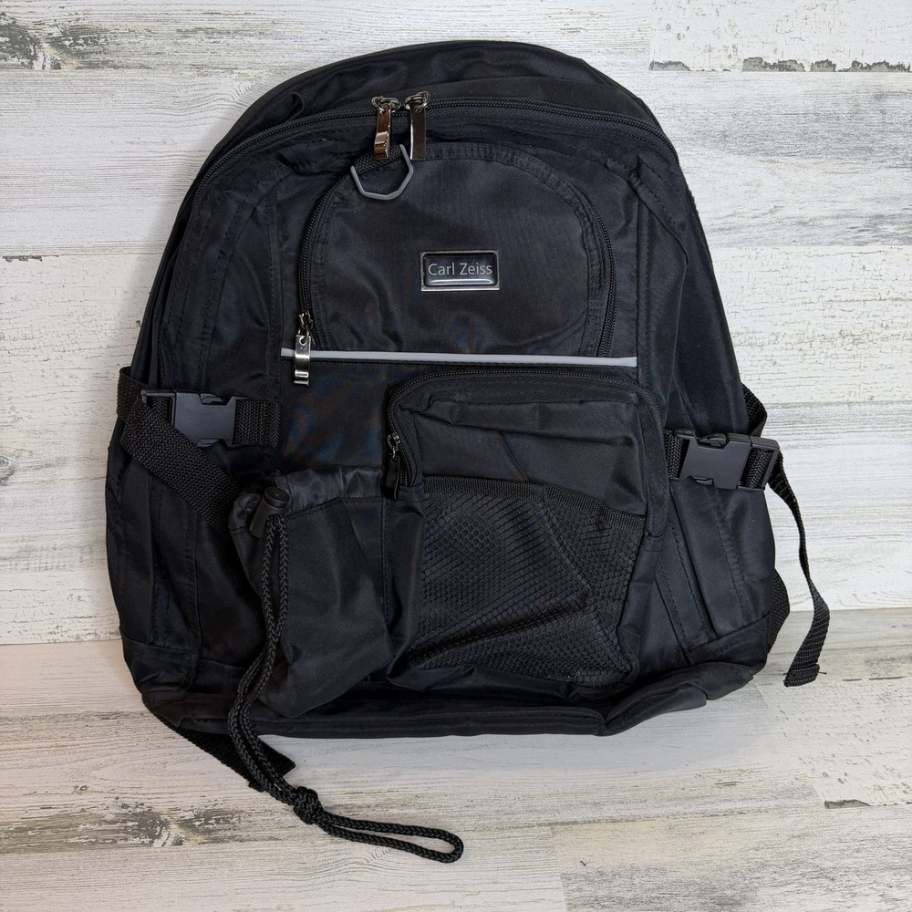 Original Carl Zeiss branded black backpack