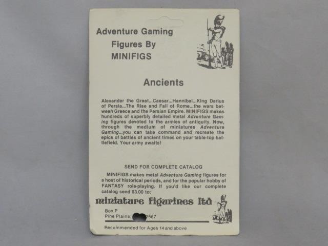 Minifigs Ancients 15mm: Macedonian Cavalry Command Pack #A-325 (SEALED)