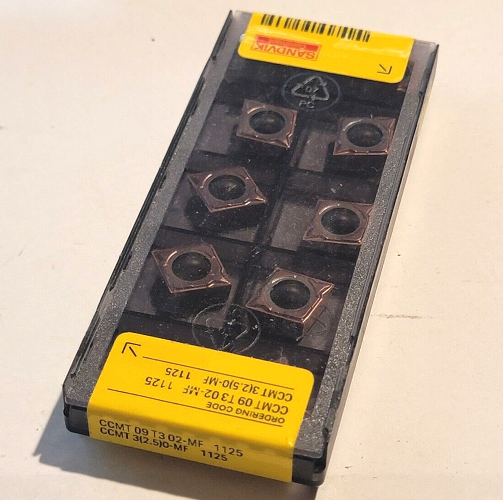 CCMT 32.50 MF 1125 SANDVIK *** 10 INSERTS *** FACTORY PACK ***