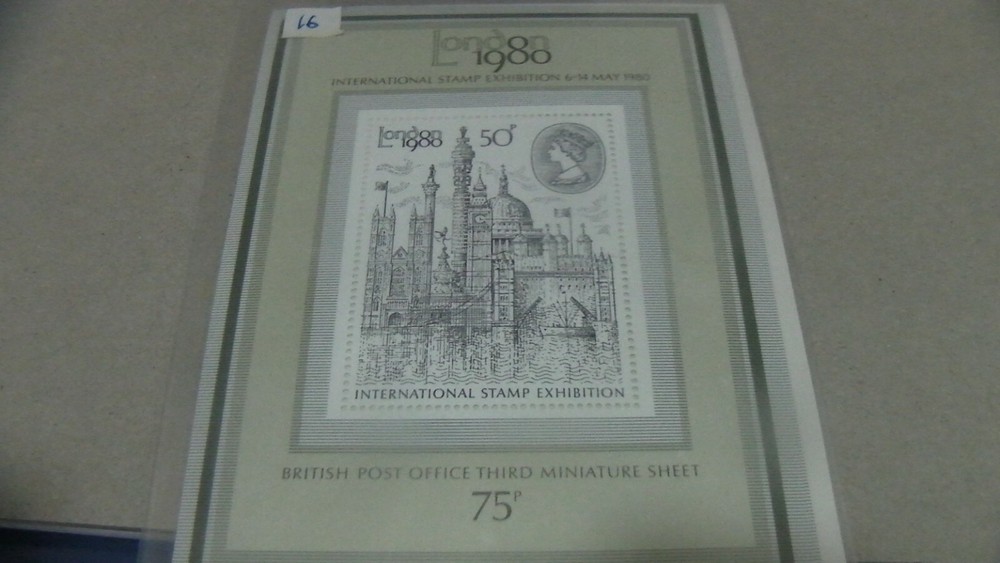 LONDON STAMP  1980  1 LARGE STAMP  SUPERB  CONDITION  NO.16