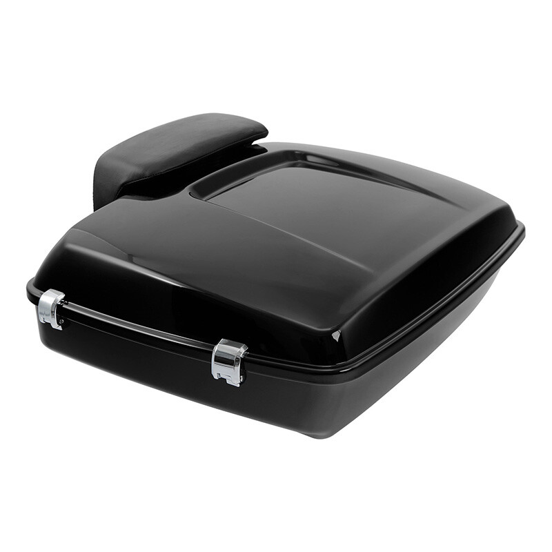 Chopped Trunk Backrest Mount Docking Fit For Harley Touring 14-25