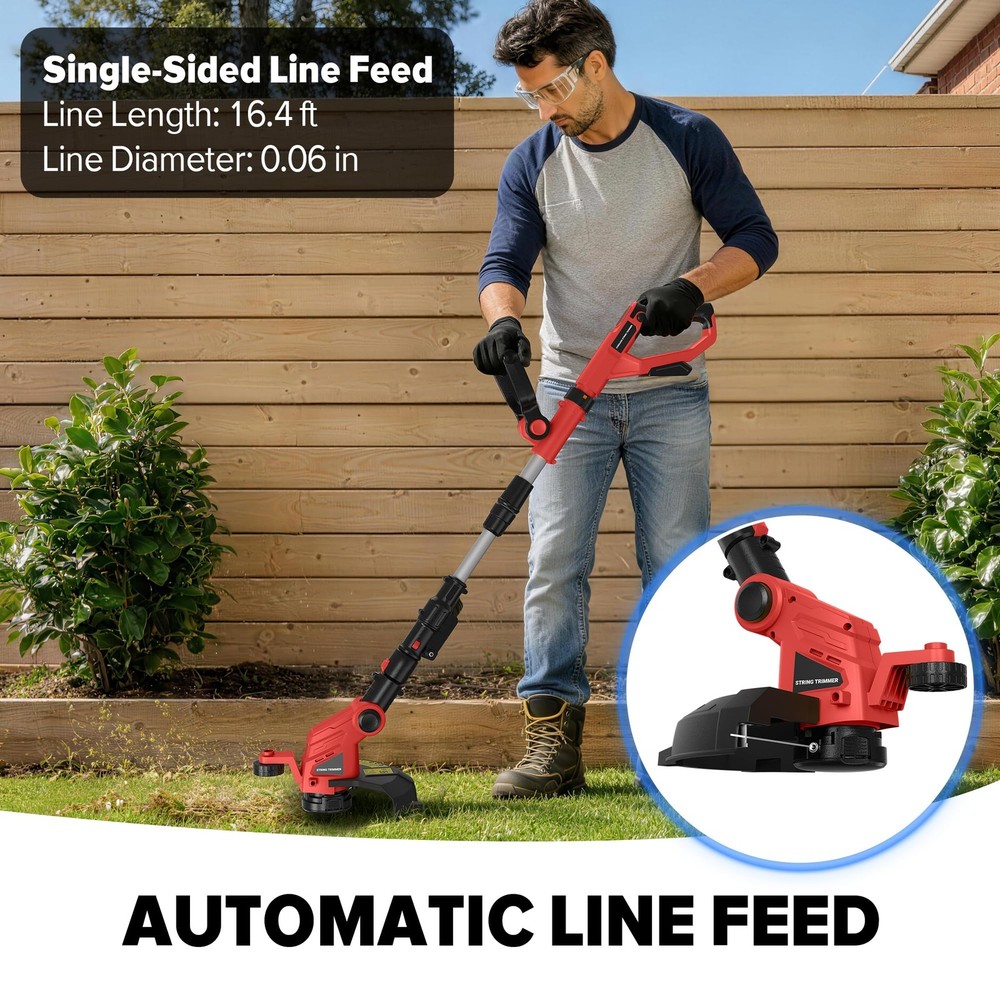 Electric Weed Wacker and Leaf Blower (No Battery) Compatible with Milwaukee18...